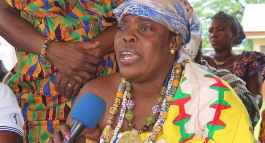Mama Awudey I, Queen mother of Abutia Teti in the Volta region
