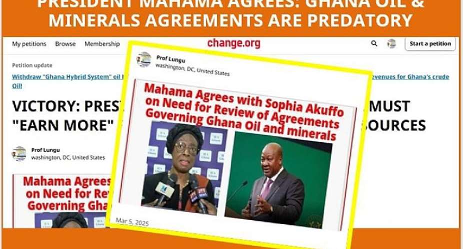 President Mahama Agrees: Ghana Oil and Mineral Contracts are Predatory