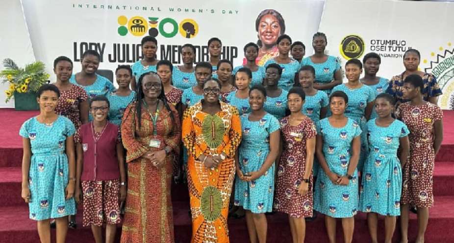 Asantehenes wife inspires school children, urges them to develop self-confidence