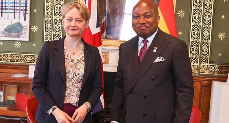 Ablakwa meets UK Foreign Secretary to strengthen Ghana-UK ties
