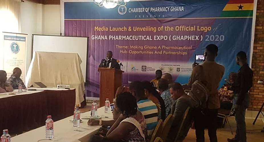 Chamber Of Pharmacy Ghana Launches GHAPHEX 2020 In Accra