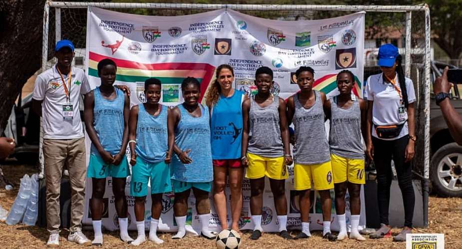 Desmond Teye and Roni Leef win best players at 2022 Independence Day Footvolley Tournament