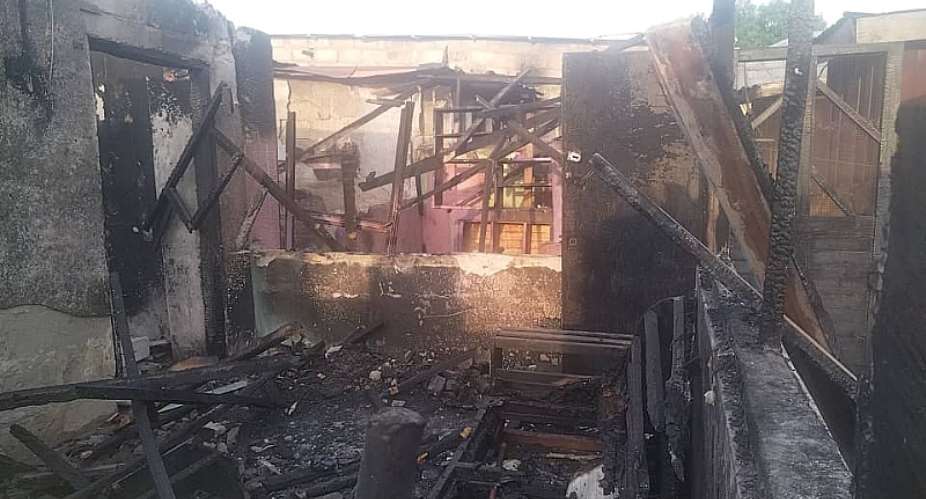 Ashanti Region: Fire destroys 69 bedrooms, GHs30,000 cash at Atonsu Gyinyaase