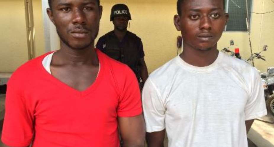Two ex-convicts arrested for armed robbery