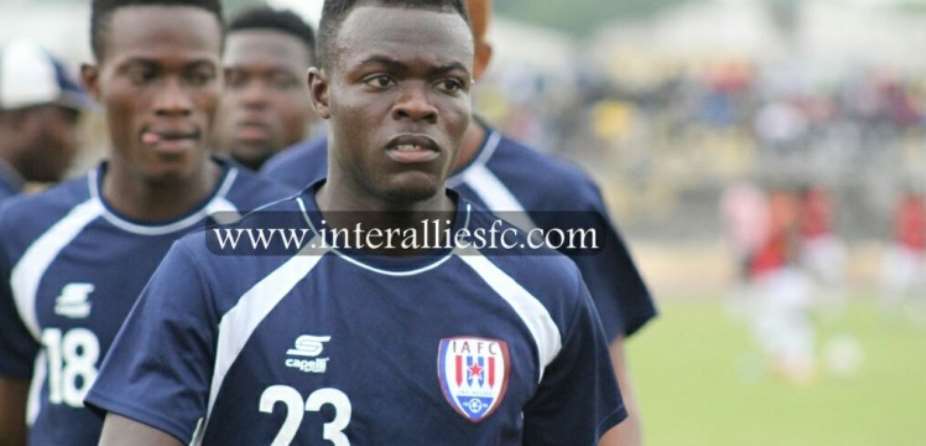Inter Allies newboy Kwame Antwi Amoako revels in debut goal