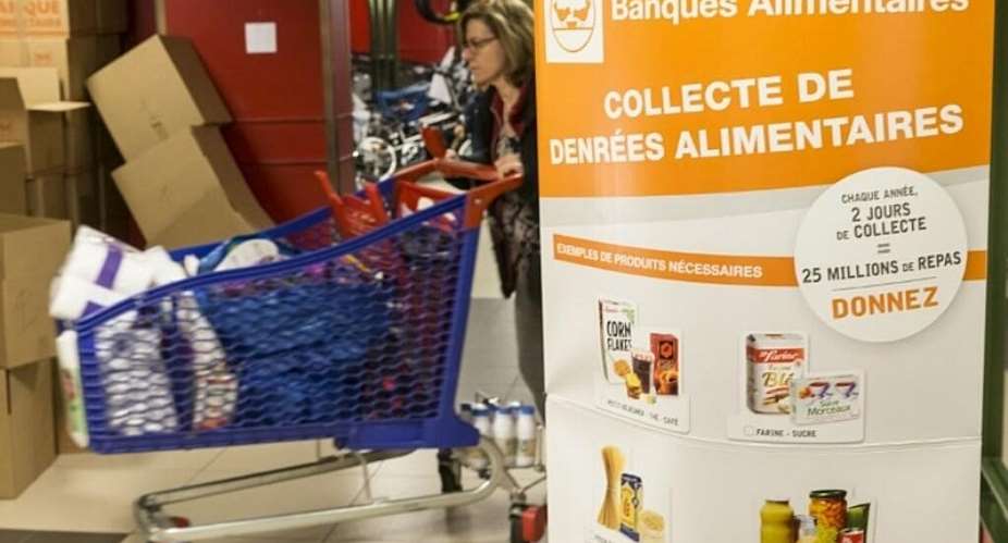 More French people turn to food banks as inflation bites