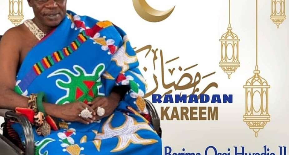 Ejurahene prays for Muslim community in Ghana as Ramadan begins