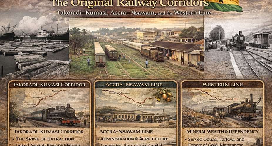 Ghana Month Special: The Original Railway Corridors: Takoradi–Kumasi, Accra–Nsawam, and the Western Line