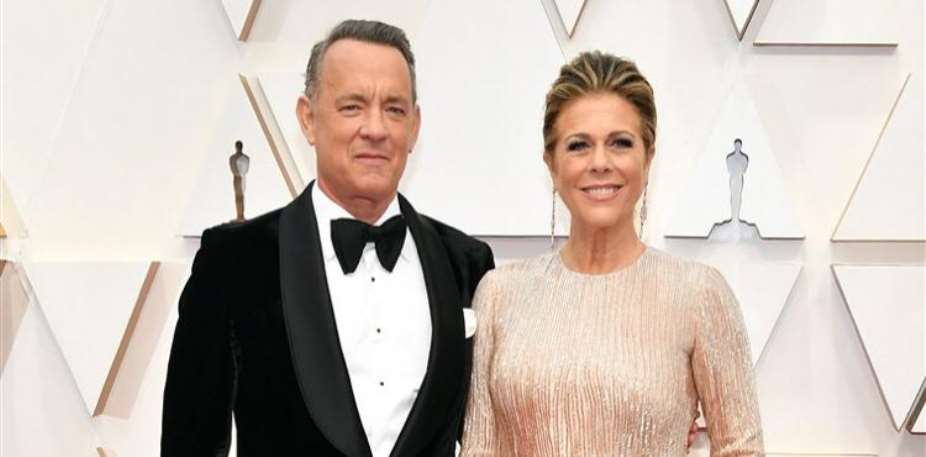 Tom Hanks and his wife, Rita Wilson