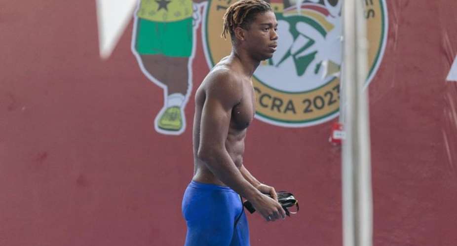 African Games: Abeiku Jackson wins bronze in Mens 100m butterfly