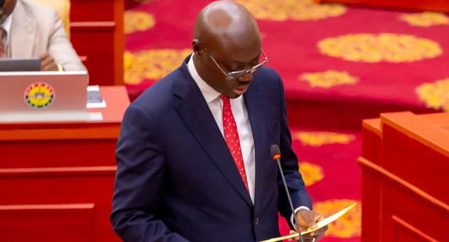 The Minister for Finance, Dr. Cassiel Ato Forson