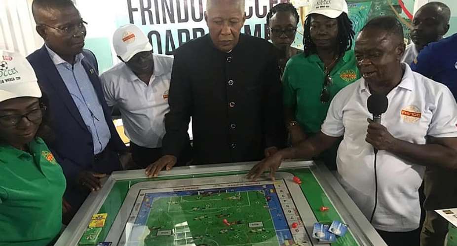 Frindo Soccer Board Game Launched In Accra