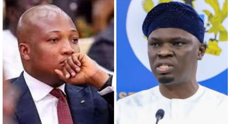 North Tongu MP, Okudzeto Ablakwaleft and Sports Minister Mustapha Ussif