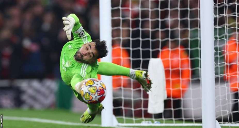 David Raya was the hero in the first Champions League penalty shootout since the 2016 final