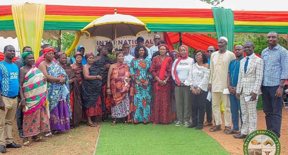 Hon. Charity Gardiner leads Ahafo Region in International Women’s Day celebration with water initiative