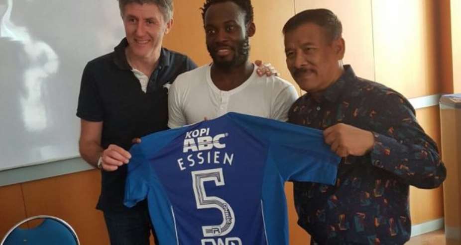 Essien joins Persib FC in Indonesia