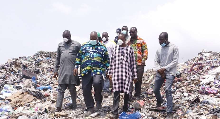 Danger Looms Over Kpone Landfill Site As Youth Threaten Protest