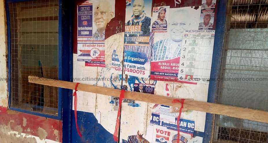 NPP Primaries: Supporters Of Disqualified Aspirant Lock Up Party Office; Defects To NDC