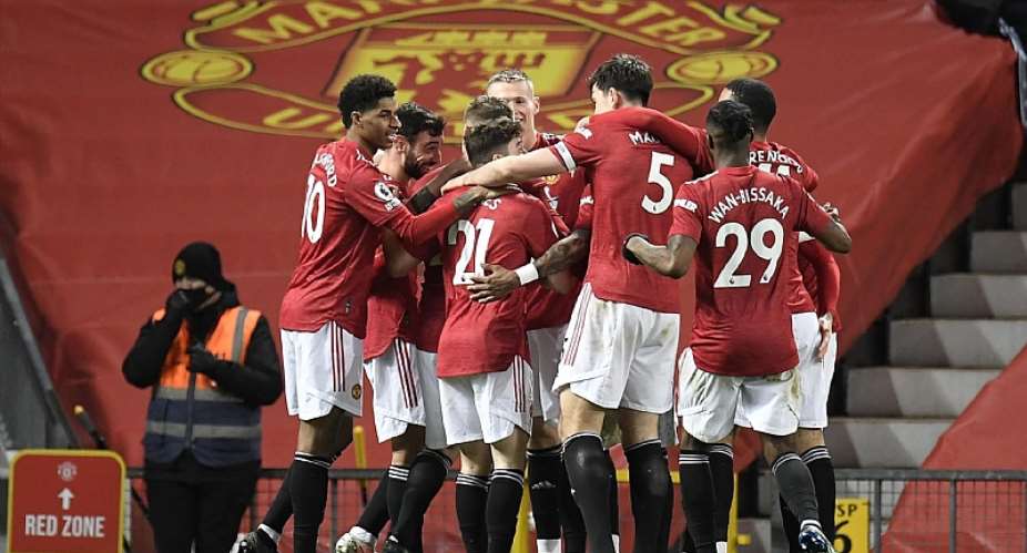 Manchester United celebrateImage credit: Getty Images