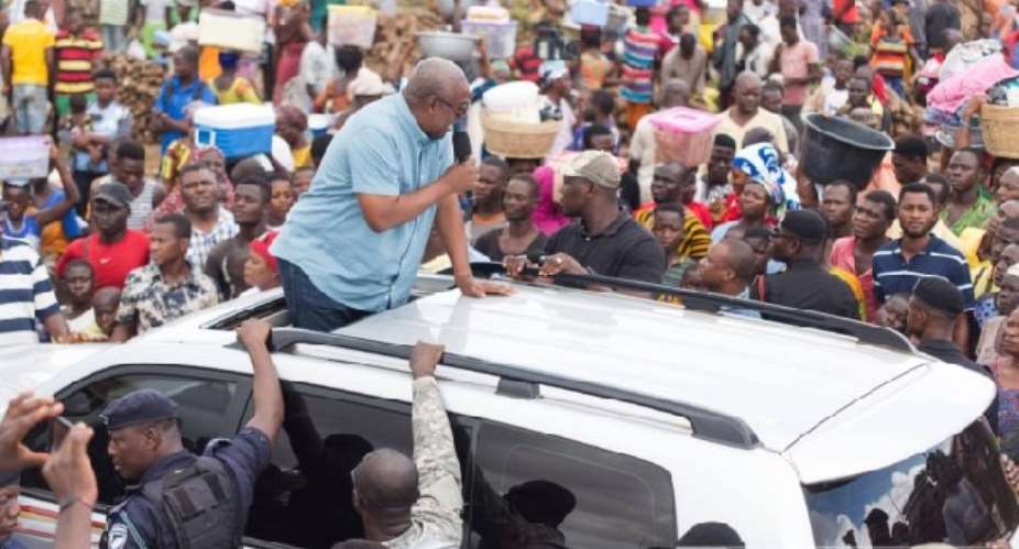 Next NDC govt will not be in a haste to start new projects – Mahama
