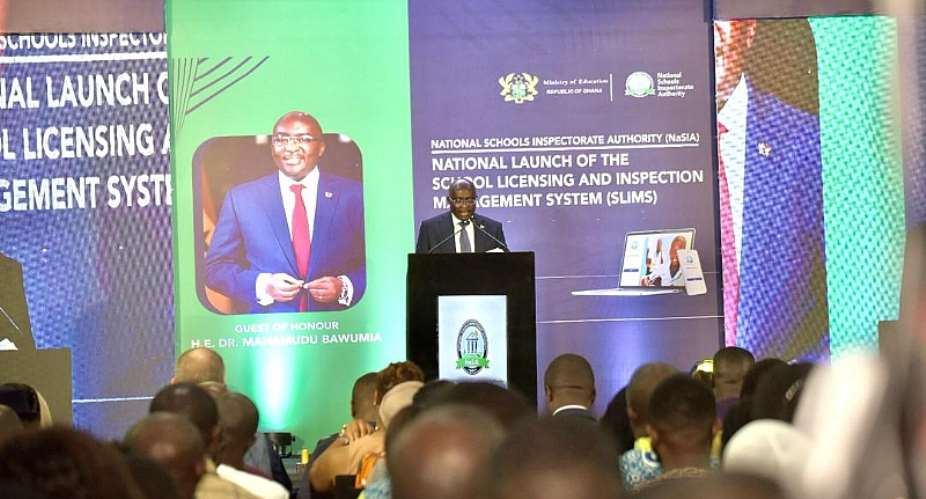 Bawumia launches Ghana's first online school licensing and inspection management system