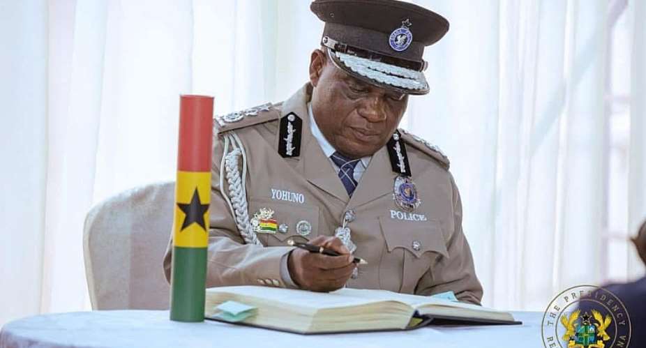 Inspector General of Police (IGP), COP Christian Tetteh Yohuno