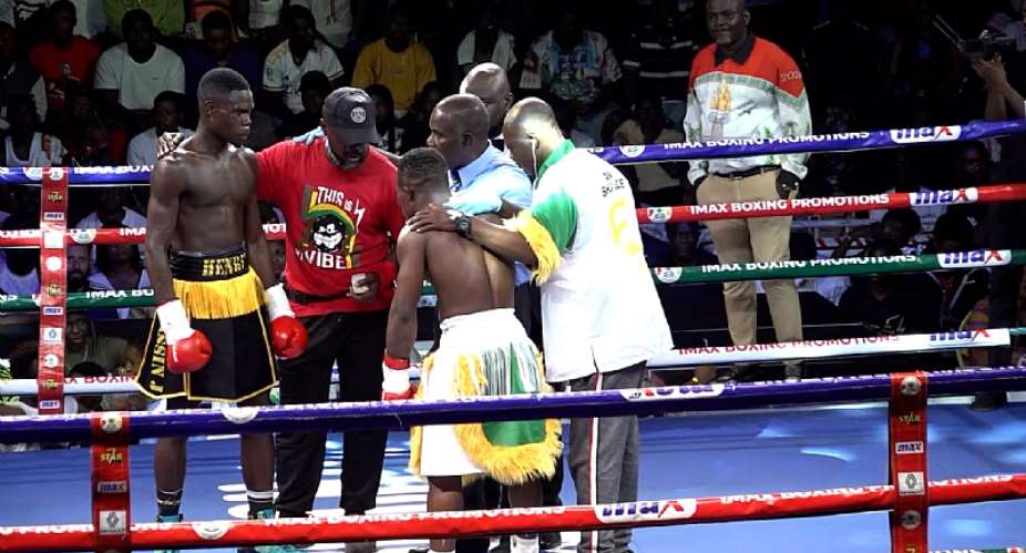 Bedlam in the Ring: Referee flees, fans riot, and fighters stand their ground as Shi shii shi fight night ended in chaos