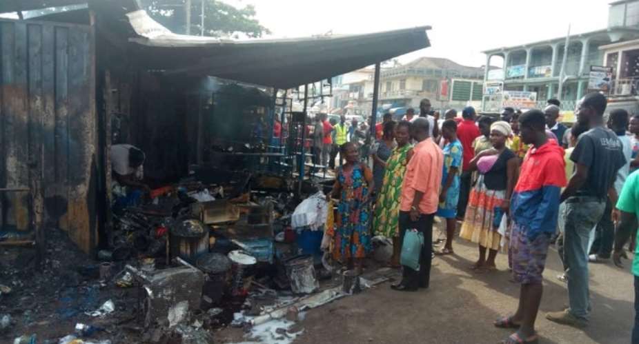 Fire Kills Boy In Kumasi