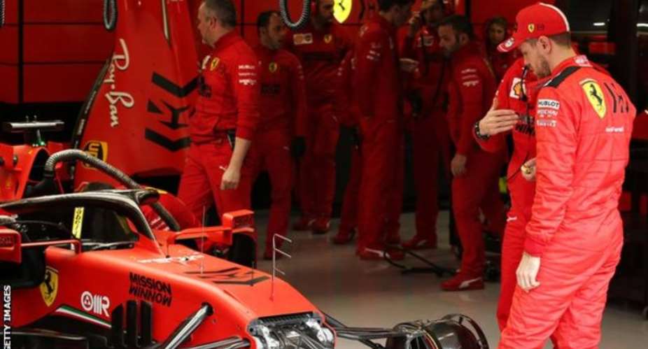 Ferrari and Sebastian Vettel will not be in action until at least May