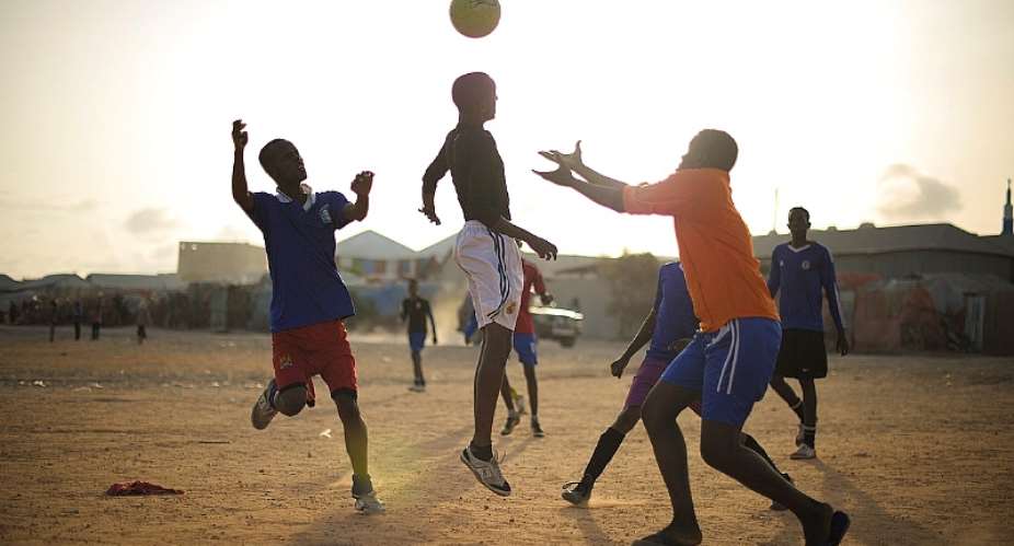 Footballers in Africa dream of a career in Europe  - Source: Wikimedia Commons