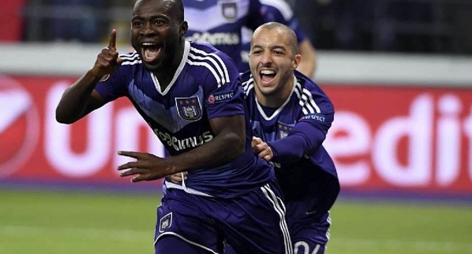 Europa League: Substitute Frank Acheampong scores with first touch as Anderlecht win to progress