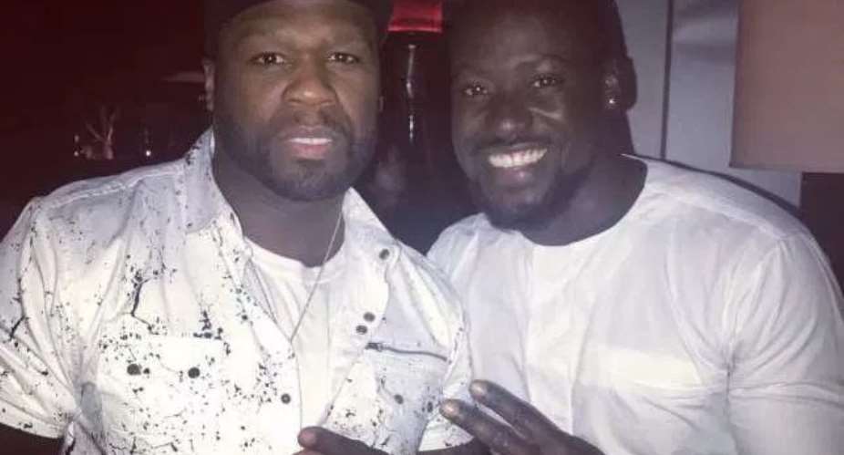 50 Cent and Chris Attoh