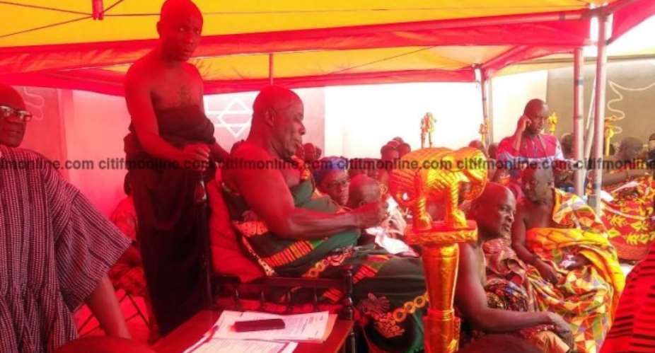 Okyehene Angry Over Placement Of Injunction On Abuakwa North Assembly