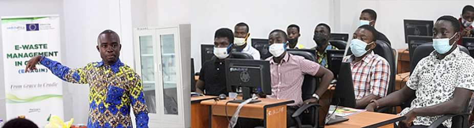 Engineering students trained in e-waste management