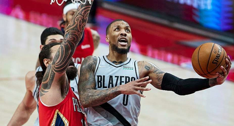 NBA: Damian Lillard's 50-point effort rescues Portland Trail Blazers vs New Orleans Pelicans