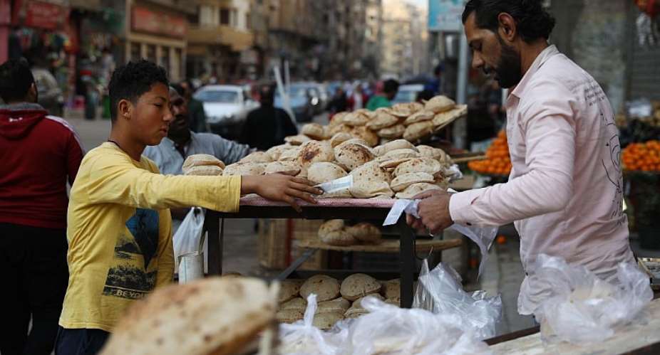 Egyptian Prime Minister Mostafa Madbouly pledged to keep food prices in the fair range amid the ongoing conflict between Russia and Ukraine.  - Source: Photo by Ahmed Gomaa/Xinhua via Getty Images
