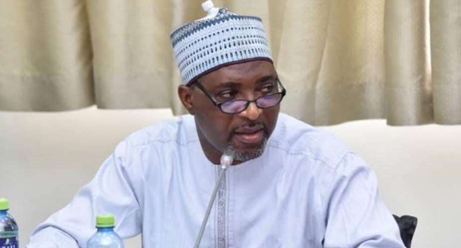 Minister of the Interior, Alhaji Mubarak Mohammed Muntaka