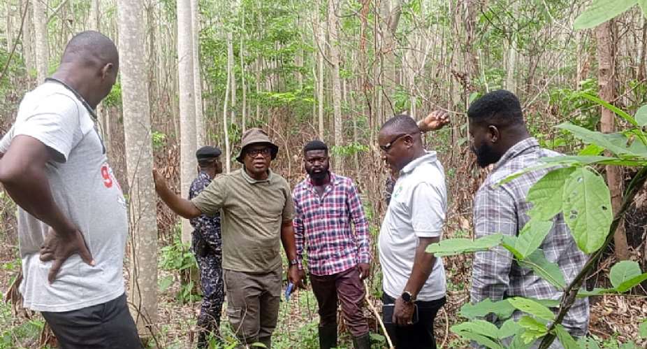 Central Region minister secures 100 acres farmland for ex-illegal miners