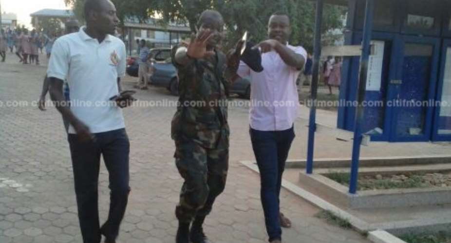 Soldier assaults Benkum SHS teacher for ‘slapping’ his son