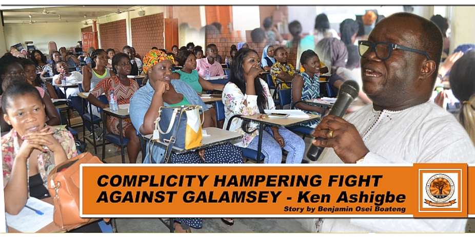 Complicity Hampering Fight Against Galamsey -Ken Ashigbey