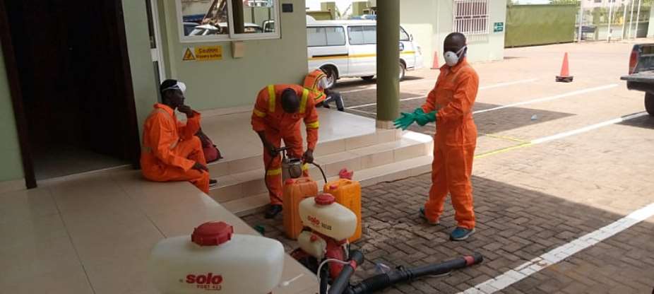 JOSPONG Group Disinfect All Its Offices, Determined To Help Government Fight COVID-19