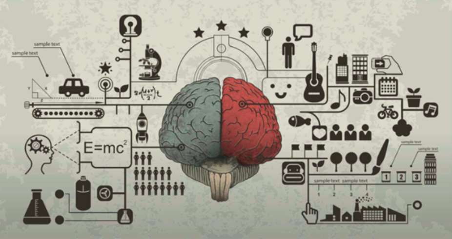 How are human brains different from computers?
