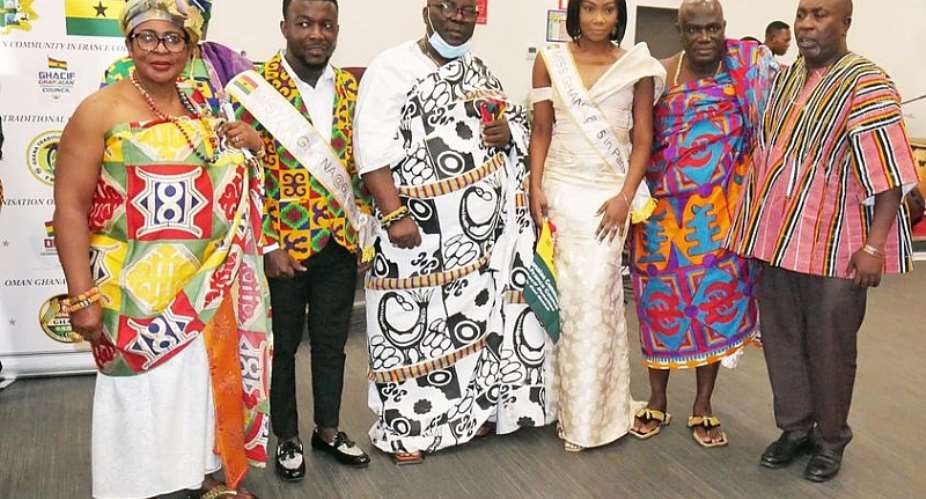 Amanda Kwarteng is Miss Ghana65 in Paris; Michael Akhainyah is Mister Ghana