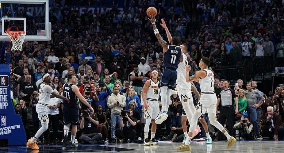 GETTY IMAGESImage caption: Kyrie Irving joined the Dallas Mavericks in a trade from the Brooklyn Nets last year
