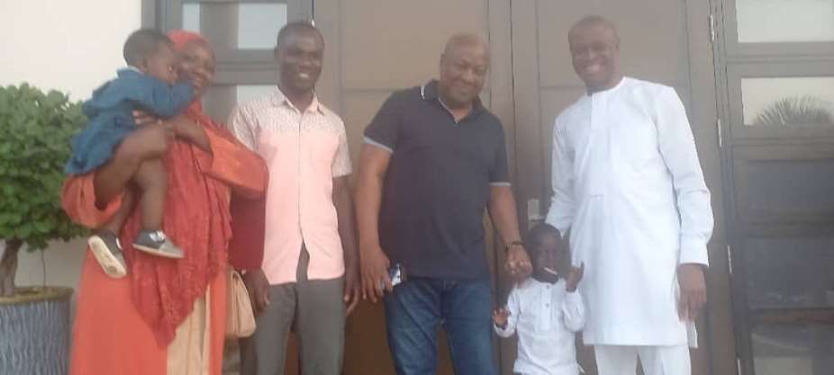 Mahama saves life of 5-year-old hole-in-heart patient in Bole