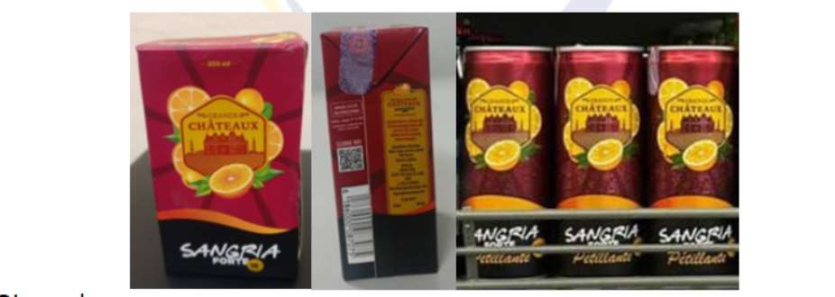 FDA recalls Grand Chateaux Sangria Forte products over health, safety concerns