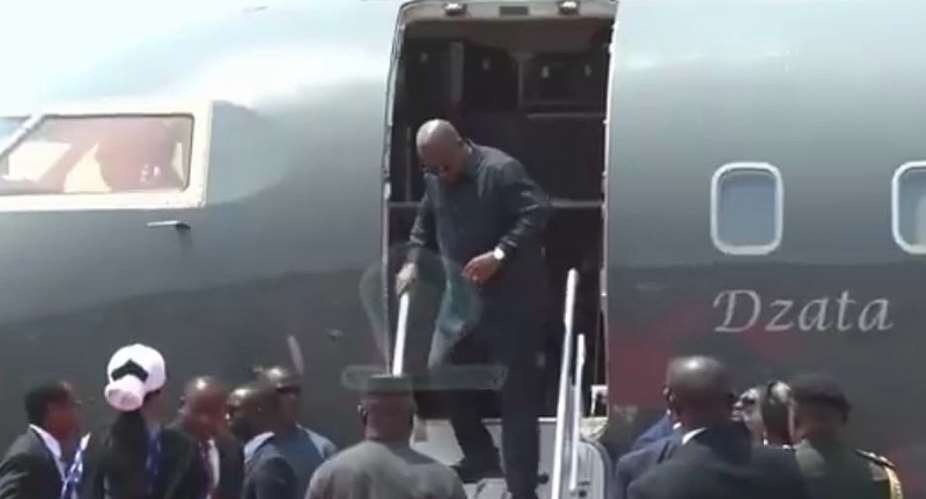 Mahama keeps flying in Ibrahim Mahama’s jet, but Ablakwa is silent — Akufo-Addo’s lawyer