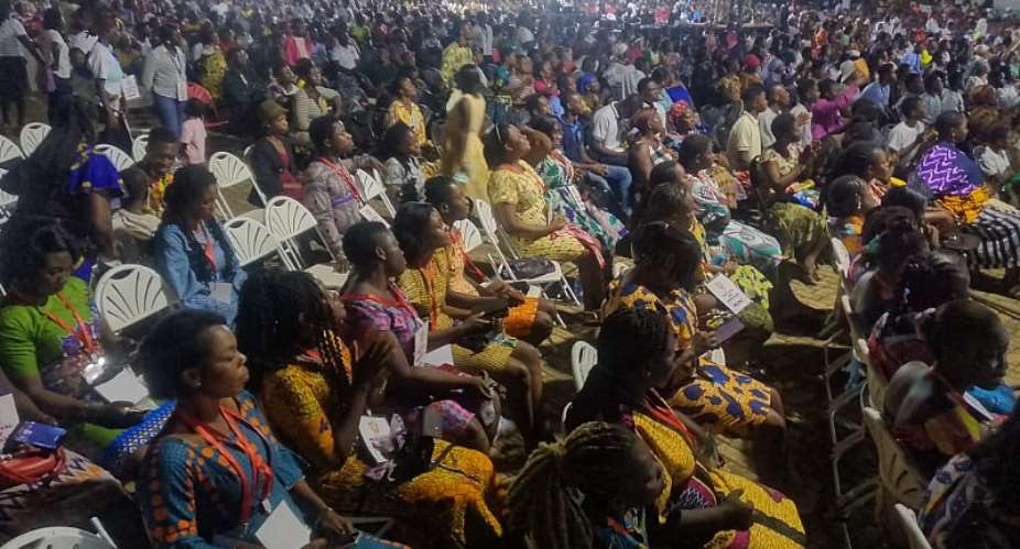 ArchbishopAgyinasareholds Sunyani crusade
