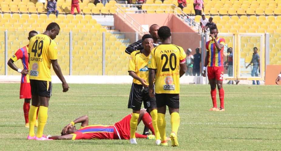 Hearts of Oak 1-0 Kotoko: Atinga penalty gives Phobians all three points