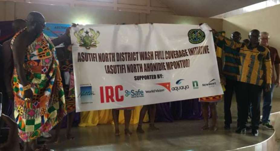Asutifi North District Unveils Sanitation Project